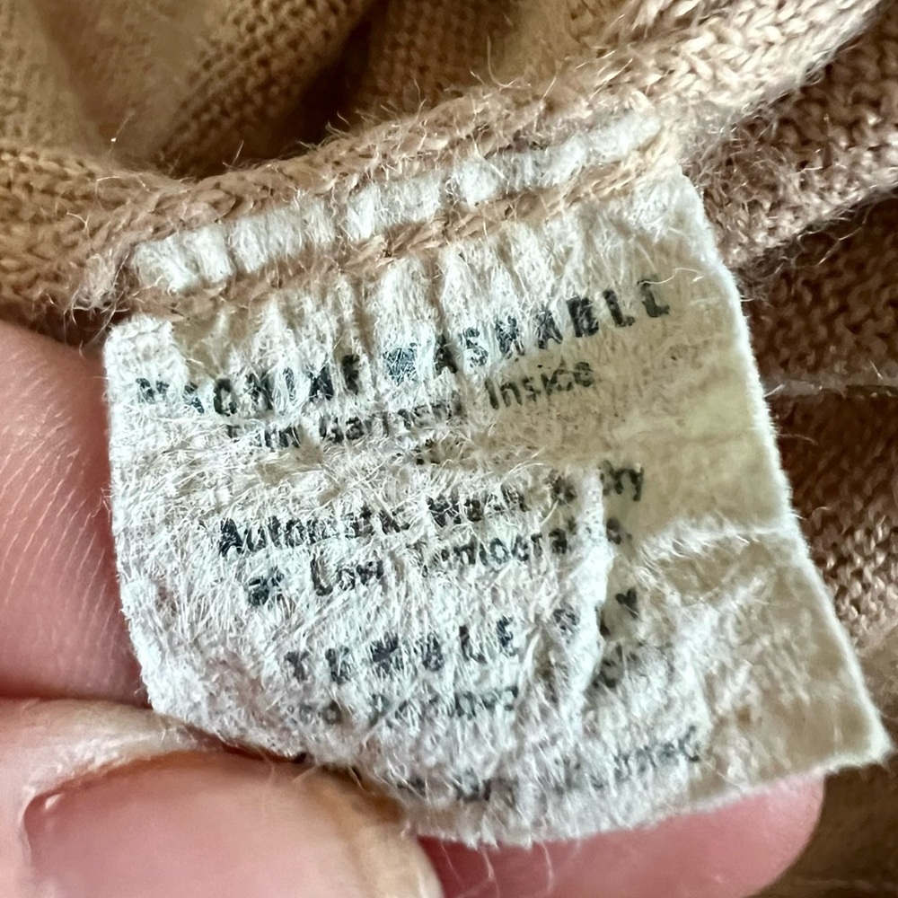 Vintage Nordstrom Cashmere Turtleneck Sweater Medium - Picture 6 of 7